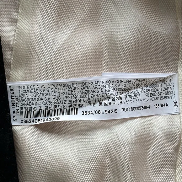 ZARA BASIC Blazer Coat - Picture 9 of 12